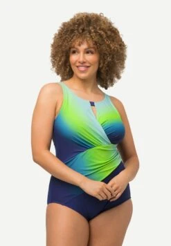 Ulla Popken Kostium Kąpielowy - Indigo