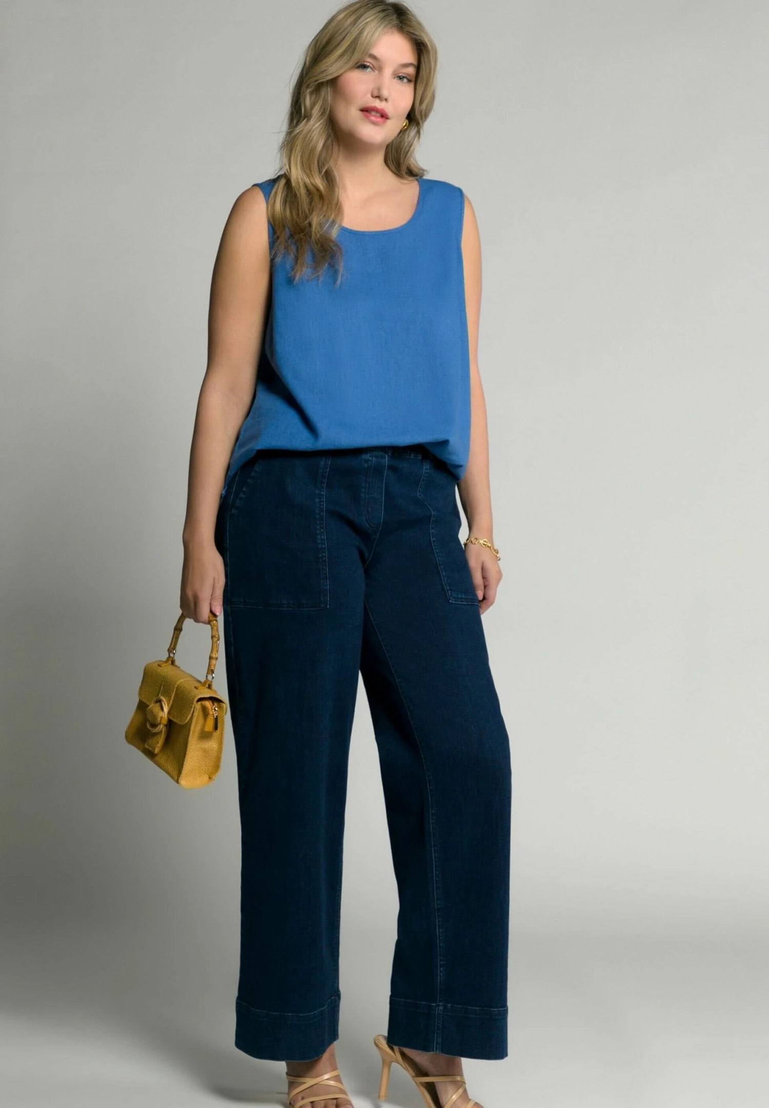 Ulla Popken Bluzka - ägäisblau 4 Ulla Popken Bluzka - ägäisblau - obrazek 2