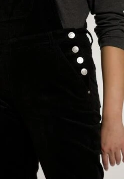 Ulla Popken Ogrodniczki - Noir -Ulla Popken d56f612af8a84fa5a57f610957641b20