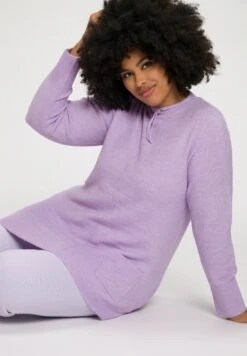 Ulla Popken LANGARM - Sweter - Lichtlavendel 8 Ulla Popken LANGARM - Sweter - Lichtlavendel -Ulla Popken d5aa34ab7b6d45c4a62858e3a94e735e