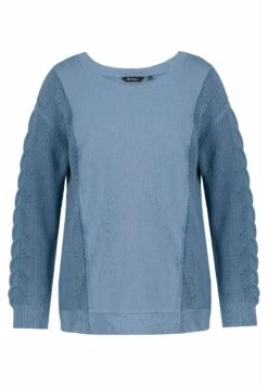 Ulla Popken Sweter - Bleu Jean -Ulla Popken d5e0e1c812e04a719864f9c91fe2e1d9