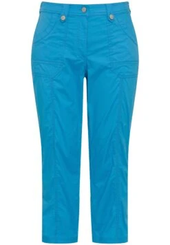 Ulla Popken Spodnie Materiałowe - Sky Blue -Ulla Popken d64533dba9be4c8bbe8a1ed184830fd0
