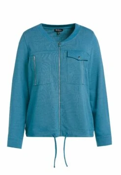 Ulla Popken Bluza Rozpinana - Bleu Nuit -Ulla Popken d6b22208958747cc906a86ead793716a