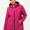 Ulla Popken Krótki Płaszcz - Rose Vif Magenta 1 Ulla Popken Krótki Płaszcz - Rose Vif Magenta -Ulla Popken d766cc94ef4a425abebf277272623b61