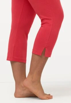 Ulla Popken GROSSE GRÖSSEN BIS 76 CAPRI KLASSISCHE 7/8 - Legginsy - Himbeere -Ulla Popken d9b39e95ae8240b4ba359405c2fbe2c4