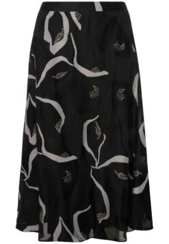 Ulla Popken DOPPELLAGIG TASCHEN - Spódnica Trapezowa - Schwarz -Ulla Popken dab0e80171724e85bb2d5959b75dd068