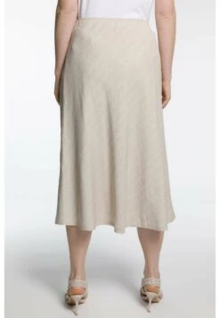 Ulla Popken Spódnica Trapezowa - Zand -Ulla Popken dc0eccf5ad66484494cd277b0044b03b