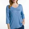 Ulla Popken Bluzka Z Długim Rękawem - Lichtblauw 2 Ulla Popken Bluzka Z Długim Rękawem - Lichtblauw -Ulla Popken dd07815c3dda4c029283580e82e7f1a7