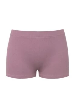 Ulla Popken RADLER SLIM ELASTIKBUND BIO - Szorty - Grau/flieder -Ulla Popken de6d592e8d5e414da59753e8eea7d845