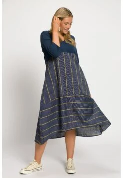 Ulla Popken Sukienka Letnia - Marine -Ulla Popken de7b3e0094aa42879eb5fade5ef3effb