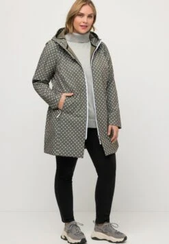 Ulla Popken Kurtka Przeciwdeszczowa - Lodengroen -Ulla Popken dfb45f2a1bf84ac8a6ae32d430d8bfc6