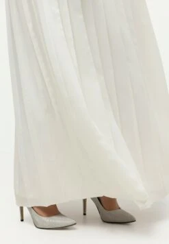 Ulla Popken Spódnica Plisowana - Blanc Cassé -Ulla Popken dfecd7530b744c3ab10d0b0be2e05322