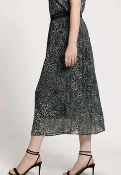 Ulla Popken ELASTIKBUND - Spódnica Plisowana - Schwarz -Ulla Popken e0d0cc2c39ea4f84a8d870b66d874523