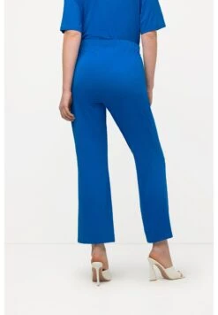 Ulla Popken Spodnie Materiałowe - Bleu Clématite -Ulla Popken e598713fe5374b888304c8b0e1f7f7d0