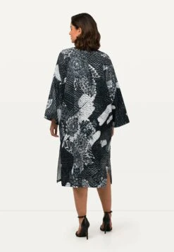 Ulla Popken Sukienka Z Dżerseju - Noir -Ulla Popken e6c2f21f32084fed9e21b52ab4a25b48