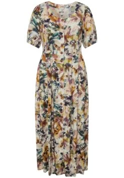 Ulla Popken Długa Sukienka - Lilas Couvert -Ulla Popken e7020c8867854286b9cb1aef7a7eb035