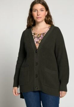 Ulla Popken GRANDPA - Kardigan - Pond Green 8 Ulla Popken GRANDPA - Kardigan - Pond Green -Ulla Popken e745e014801a466f83d10532cab8a1d0