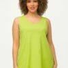 Ulla Popken Top - Lemon Green -Ulla Popken e8b25dc170ff4423a3b36a2fdab8ce46