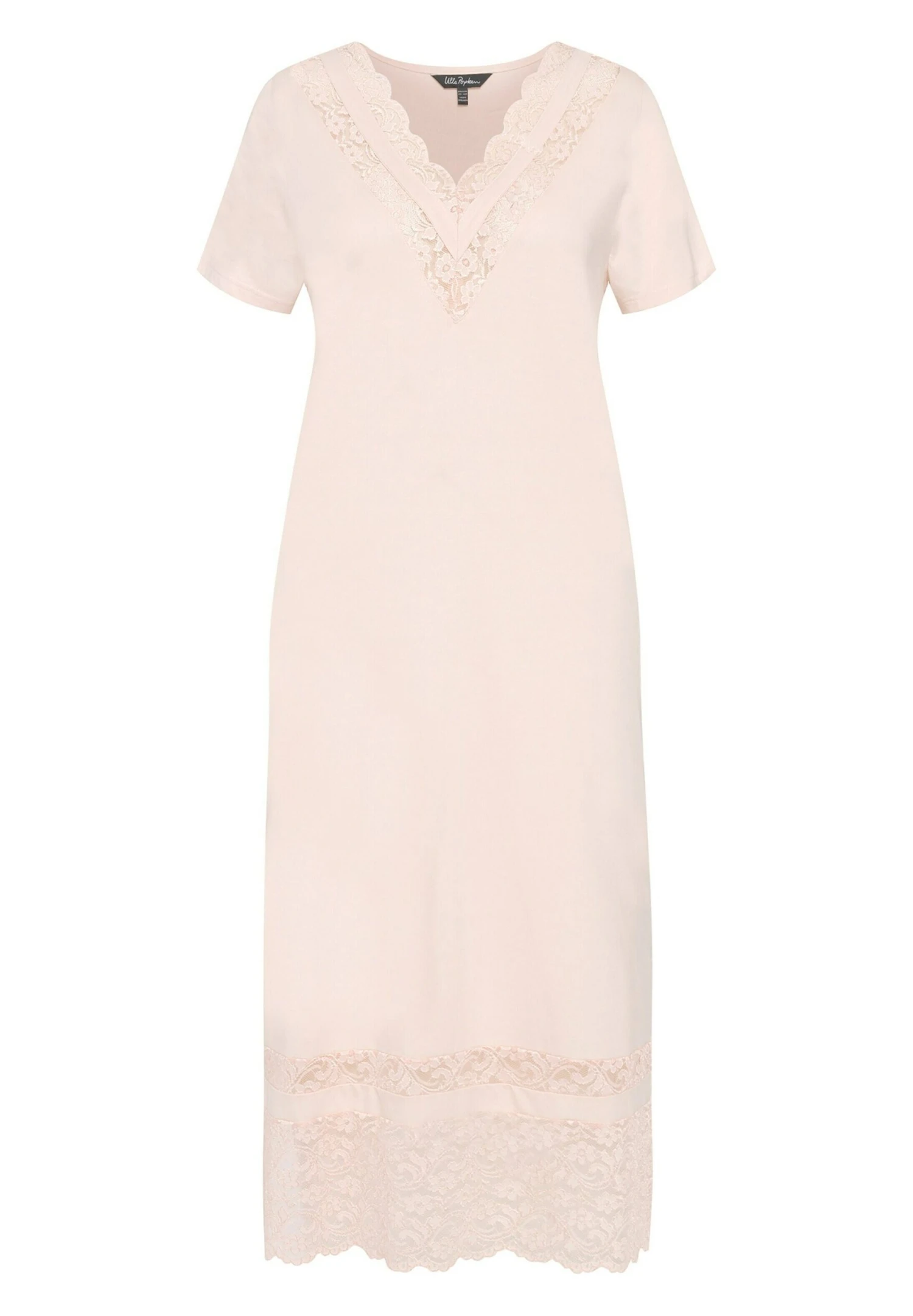 Ulla Popken V-AUSSCHNITT, HALBARM - Koszula Nocna - Orangerot 6 Ulla Popken V-AUSSCHNITT, HALBARM - Koszula Nocna - Orangerot - obrazek 4