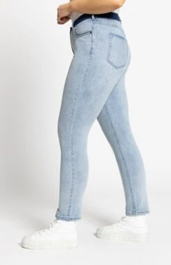 Ulla Popken Jeansy Skinny Fit - Bleu Clair -Ulla Popken ea2df3f489df498391cfe6e551008620