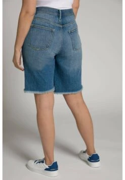 Ulla Popken Szorty Jeansowe - Blue Denim -Ulla Popken ebecb950048845b08d48e20e2fdb9043