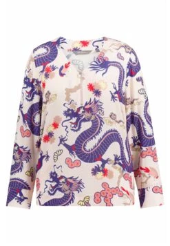 Ulla Popken MANCHES LONGUES - Bluzka - Saumon Clair -Ulla Popken ecd2c13ab777405f984eed0819eab5d6