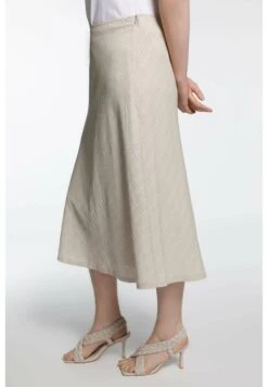 Ulla Popken Spódnica Trapezowa - Zand -Ulla Popken ed744b1616f243f8834c2d76fcfc3946