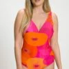 Ulla Popken Kostium Kąpielowy - Dark Azalea Multi -Ulla Popken ee2d509d66754352ab8e8c6c16a1e4c2