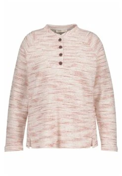 Ulla Popken JACQUARD - Bluza - Pink Stripe -Ulla Popken eecaf7616d414e9b92ff9f9186daa29b