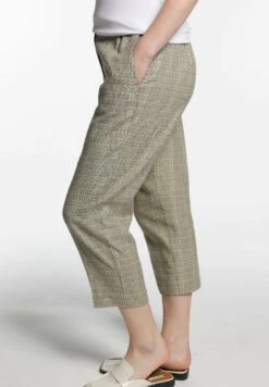 Ulla Popken Spodnie Materiałowe - Sand -Ulla Popken eecd8b81d76a4e849142904eb083b57a