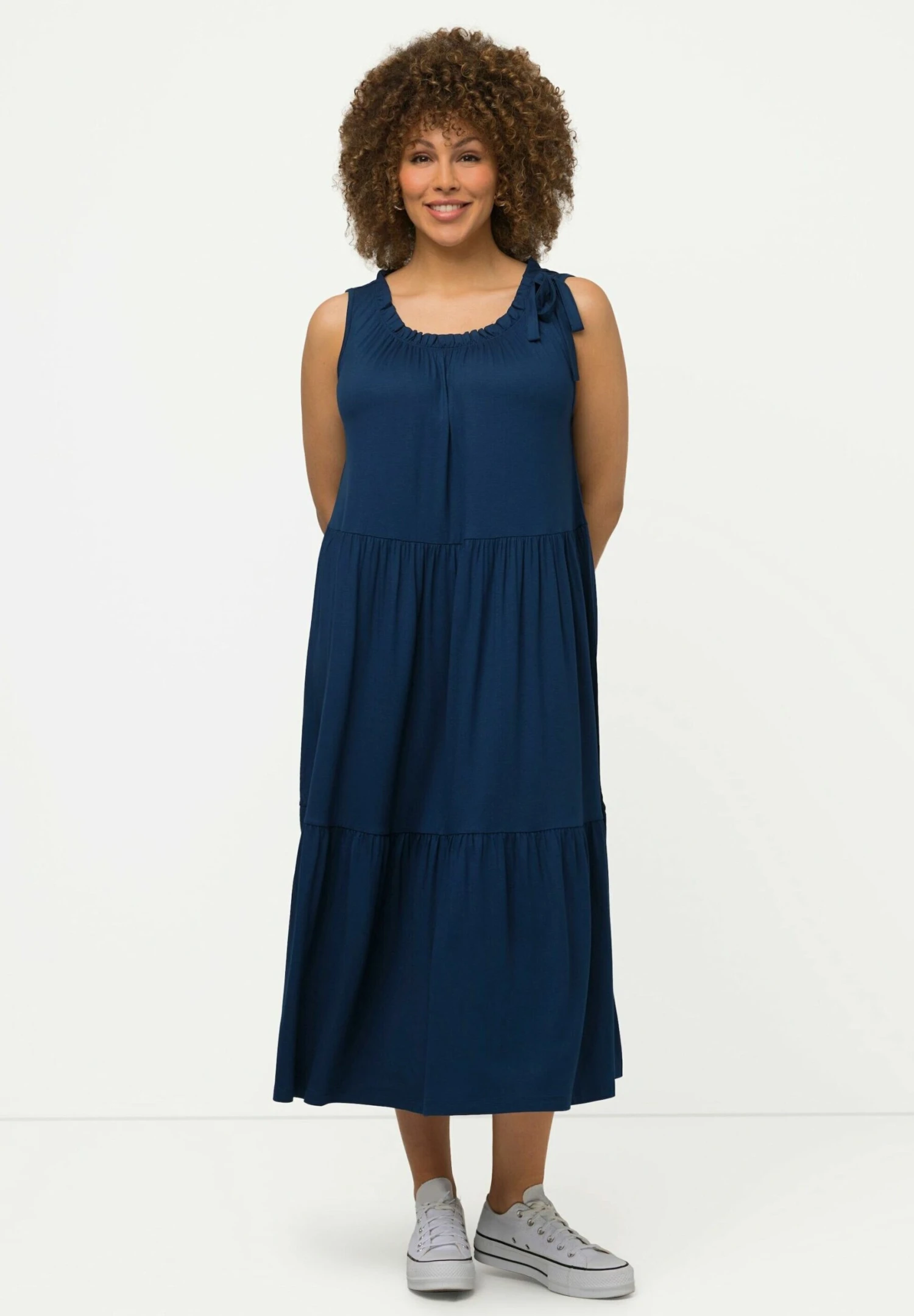 Ulla Popken Sukienka Z Dżerseju - Staalblauw 3 Ulla Popken Sukienka Z Dżerseju - Staalblauw