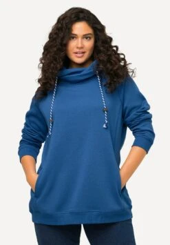 Ulla Popken Bluza - Grijs/blauw 10 Ulla Popken Bluza - Grijs/blauw -Ulla Popken eff6b9d6f4614284b6ddf0e1c04b44d1