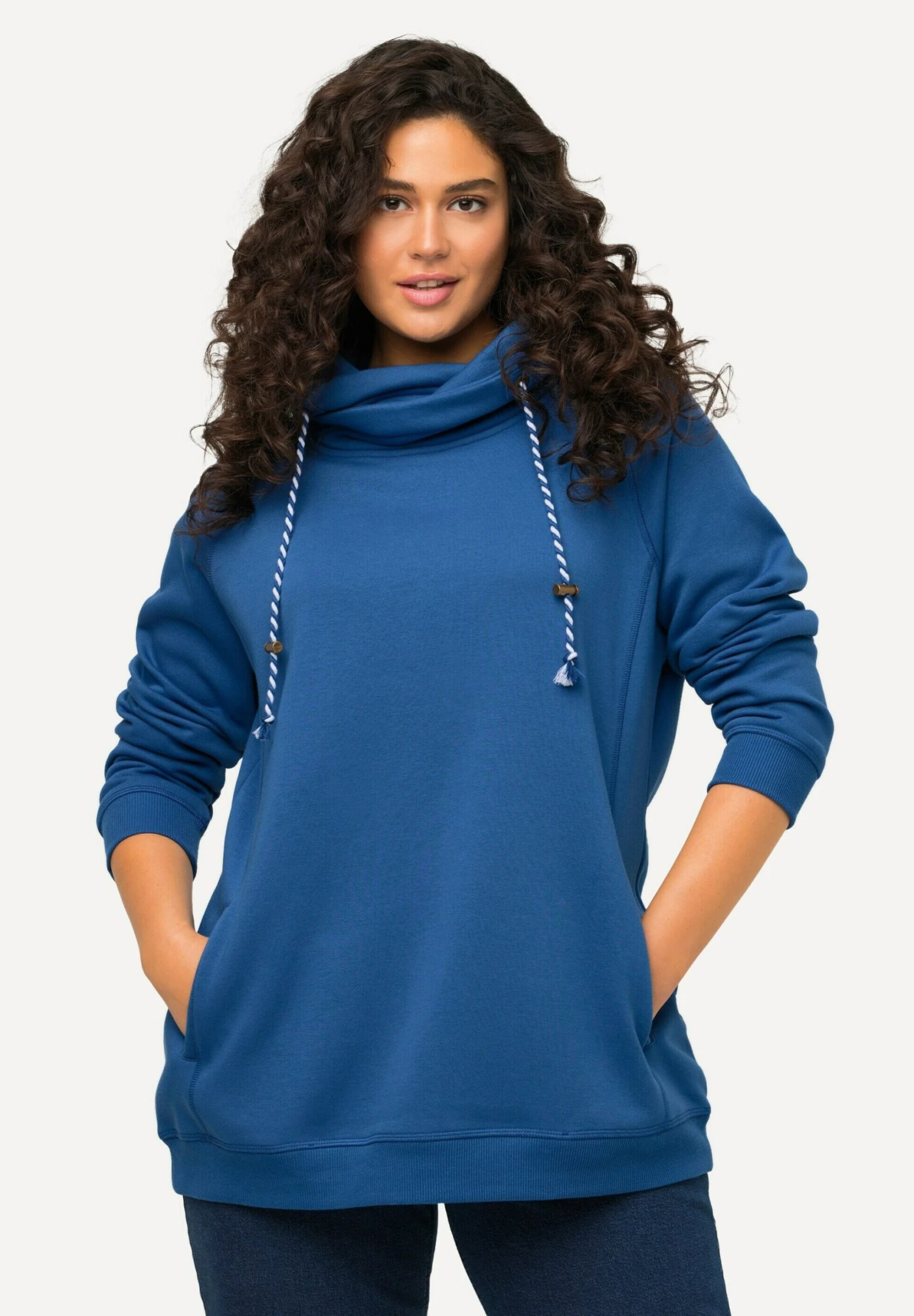 Ulla Popken Bluza - Grijs/blauw 6 Ulla Popken Bluza - Grijs/blauw - obrazek 4