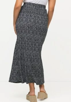 Ulla Popken Długa Spódnica - Marine -Ulla Popken f099192f784c48f6870976d1e625d2e9
