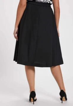 Ulla Popken Spódnica Trapezowa - Black -Ulla Popken f14a93d780b54115a938edad6ff96a24