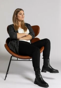 Ulla Popken Spodnie Materiałowe - Noir -Ulla Popken f166fec970714e54969f07060d1963d4