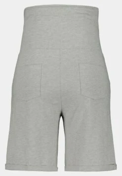Ulla Popken Szorty - Grau-melange -Ulla Popken f1f366e343674c968ec718c3743a0401