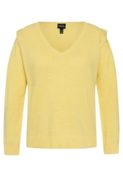 Ulla Popken Sweter - Jaune Citron -Ulla Popken f3079b68c7474205890edd3da7687992