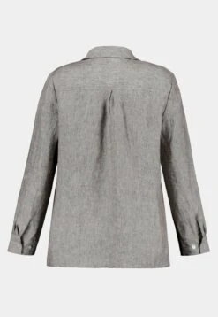 Ulla Popken Koszula - Gris Clair Chiné -Ulla Popken f49d1d20ee0647f1a677a974439d211f