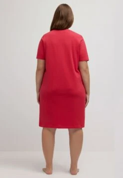 Ulla Popken PLEAT DETAIL - Koszula Nocna - Sorbet Pink -Ulla Popken f4c937933971418e9c20c5bd3f1b3036