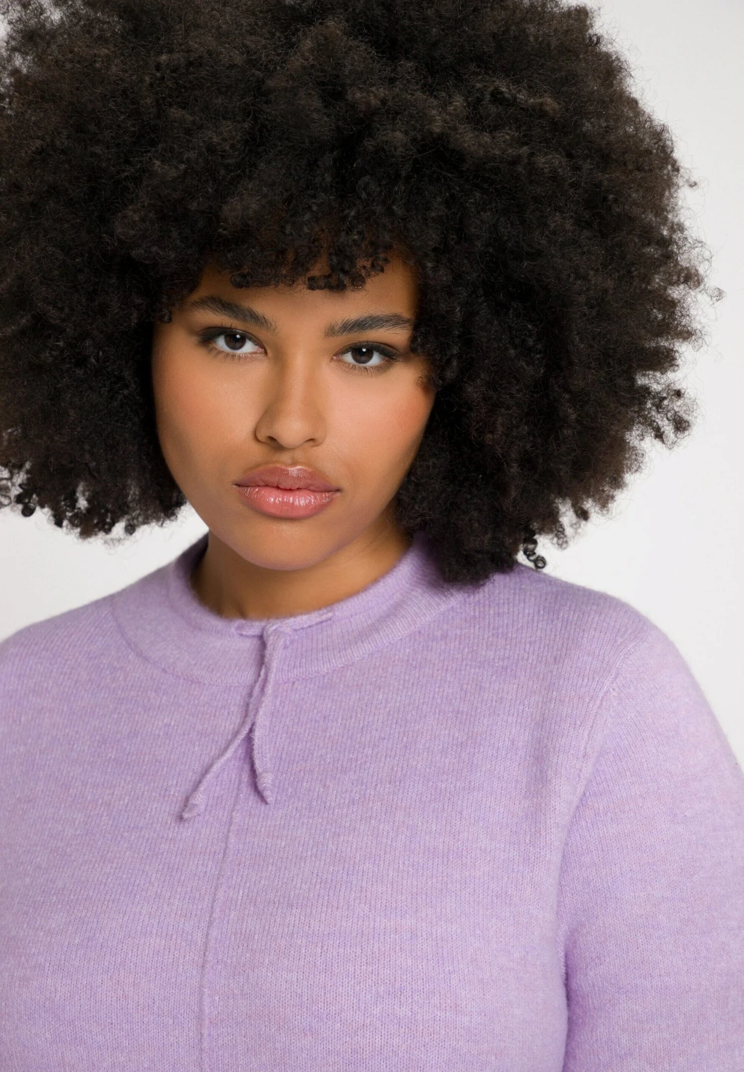 Ulla Popken LANGARM - Sweter - Lichtlavendel 4 Ulla Popken LANGARM - Sweter - Lichtlavendel - obrazek 2