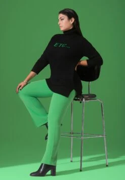 Ulla Popken Sweter - Black -Ulla Popken f68ede35f2694c1dba57b2929f52ae86