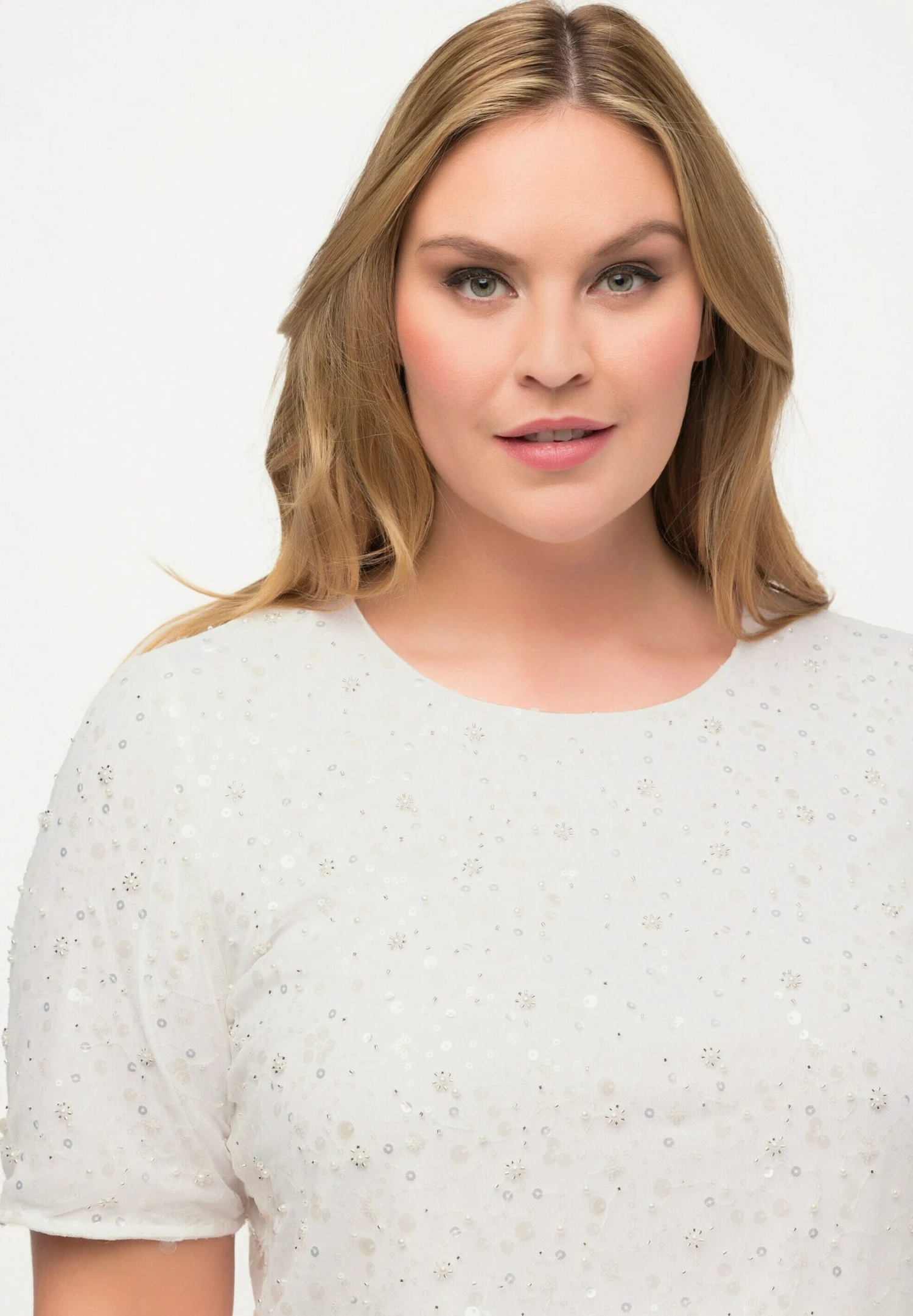 Ulla Popken Bluzka - Blanc Cassé 6 Ulla Popken Bluzka - Blanc Cassé - obrazek 4