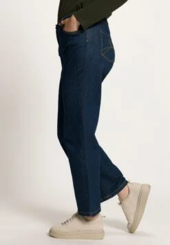 Ulla Popken Jeansy Dzwony - Dark Blue Denim -Ulla Popken f7ce0cf0779a4778919522198504f6fe