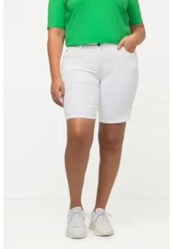 Ulla Popken Szorty Jeansowe - Denim Blanc