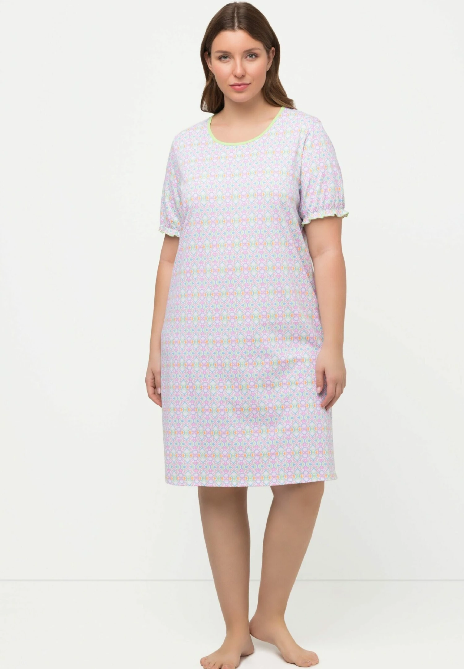 Ulla Popken Koszula Nocna - Helles Grün 3 Ulla Popken Koszula Nocna - Helles Grün