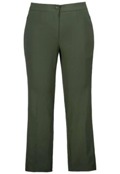 Ulla Popken Spodnie Materiałowe - Olivgrau -Ulla Popken faa1bdd943a446b7bf8b127c49e58187