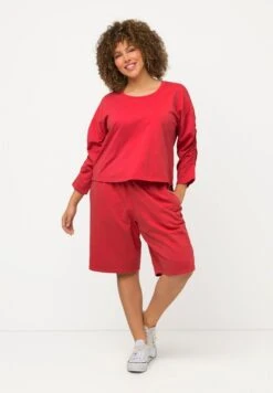 Ulla Popken Szorty - Rouge Poivron -Ulla Popken fb05dbf450f5437a89196312488f8b6c