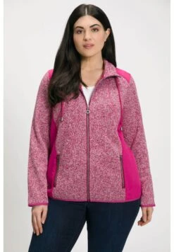 Ulla Popken Kurtka Z Polaru - Kaminrot