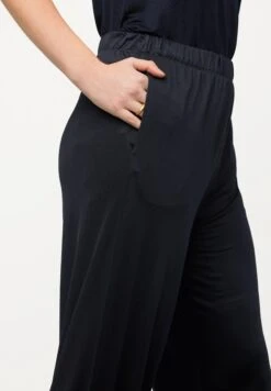 Ulla Popken Spodnie Materiałowe - Bleu De Minuit -Ulla Popken fd954368012747eb907ce9d070cc455d